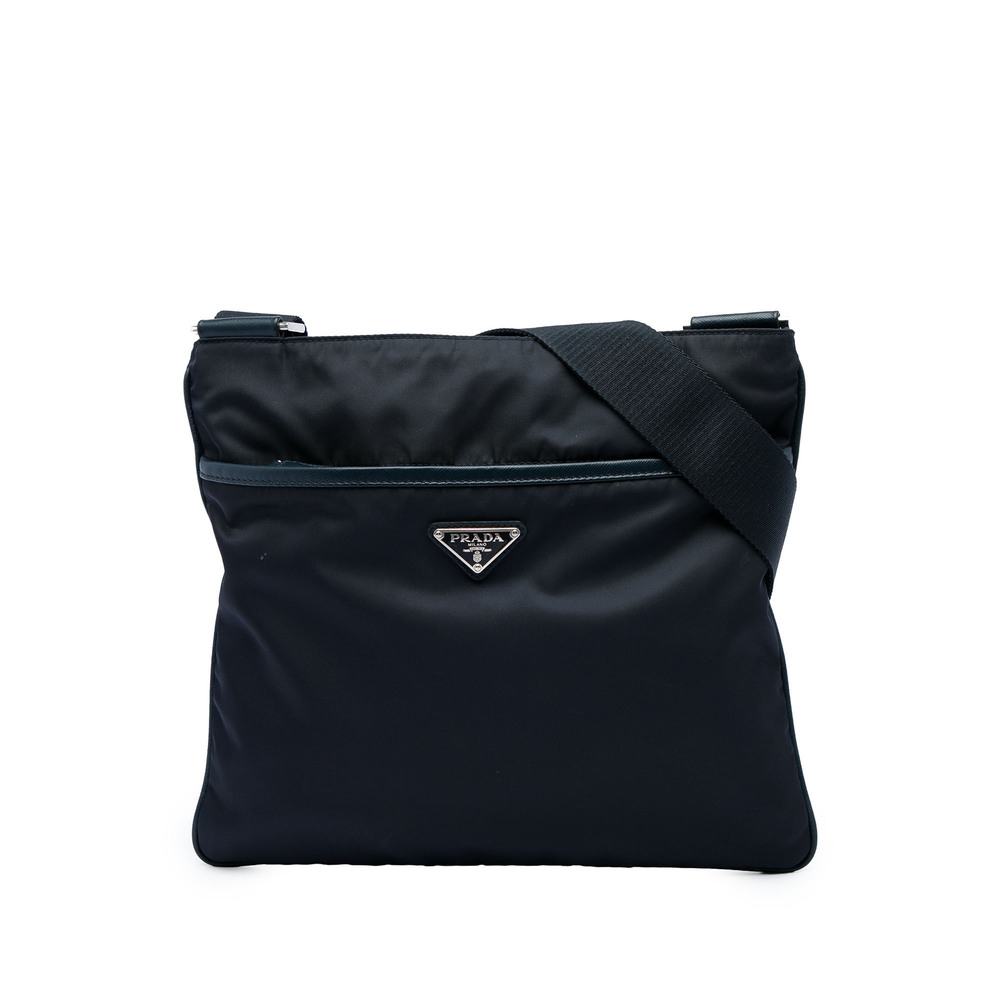 Pre-Loved Prada Tessuto Zip Top Crossbody